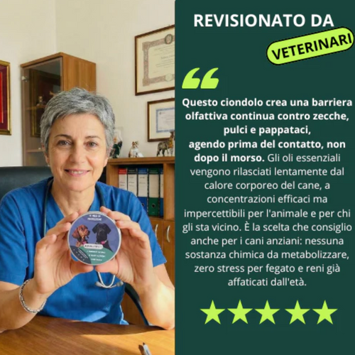 Cane Ciondolo ImDouce™ - 12 mesi di protezione