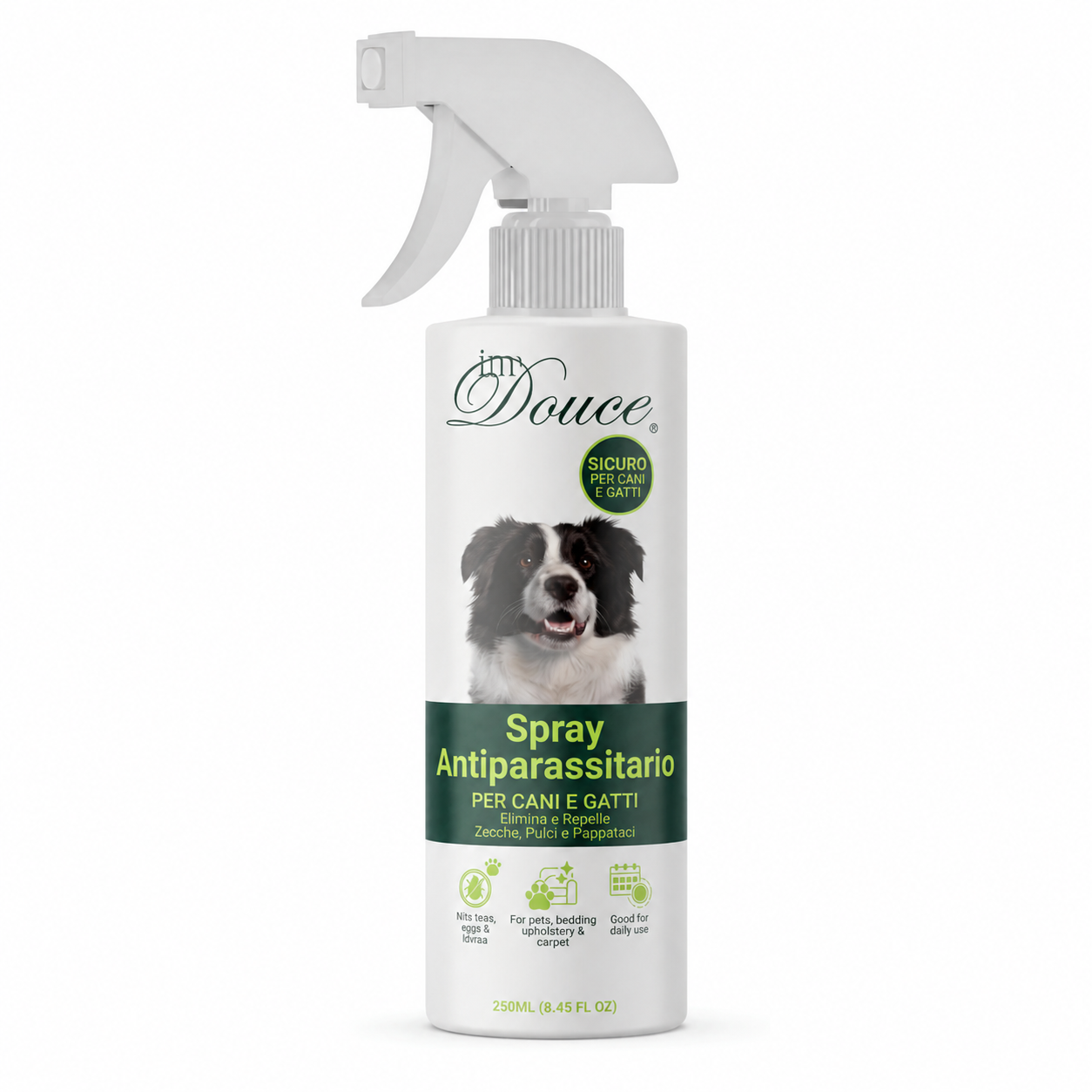 Gatto e Cane Spray antiparassitario | 100% naturale per cani